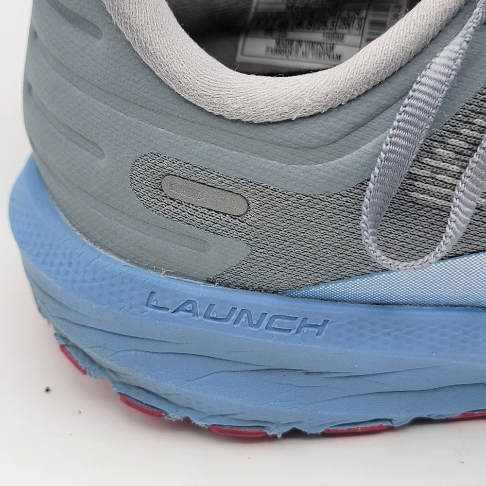 Brooks Women's Gray and Blue‎ Running Shoes Size 8.5  #1672 - Picture 8 of 9